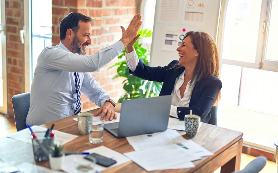 Client onboarding handshake