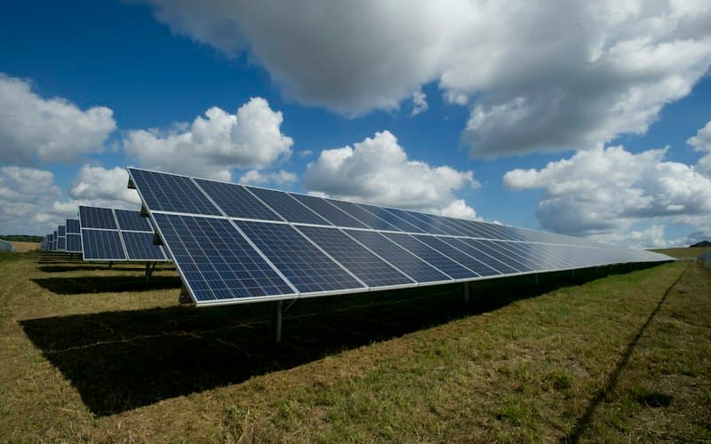 Solar power installation