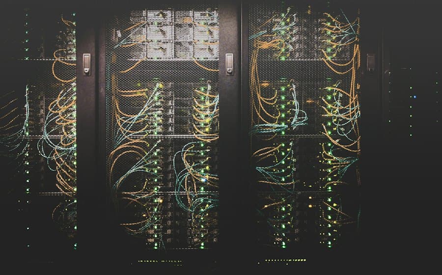 Server room housing production infrastructure